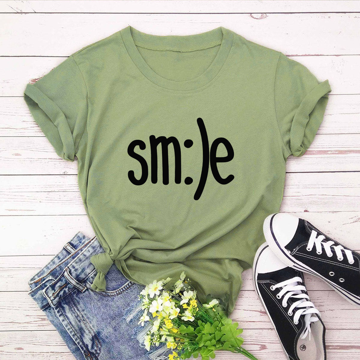 Smile Letter Tee