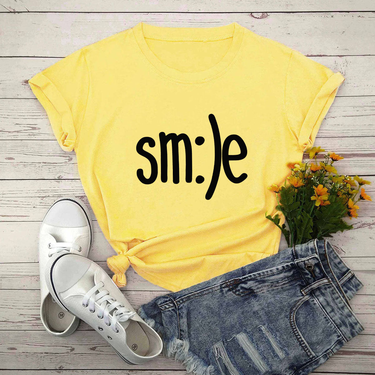 Smile Letter Tee