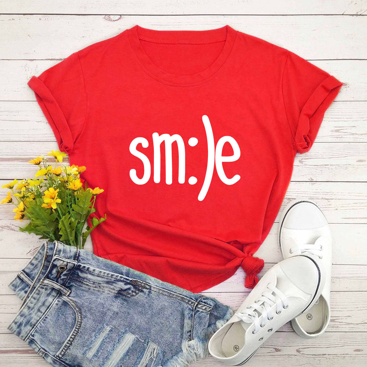 Smile Letter Tee