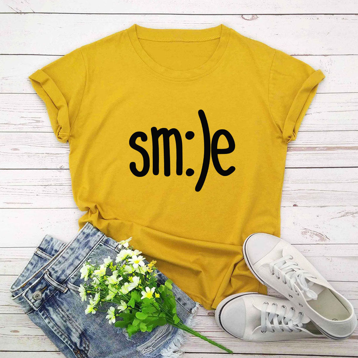 Smile Letter Tee