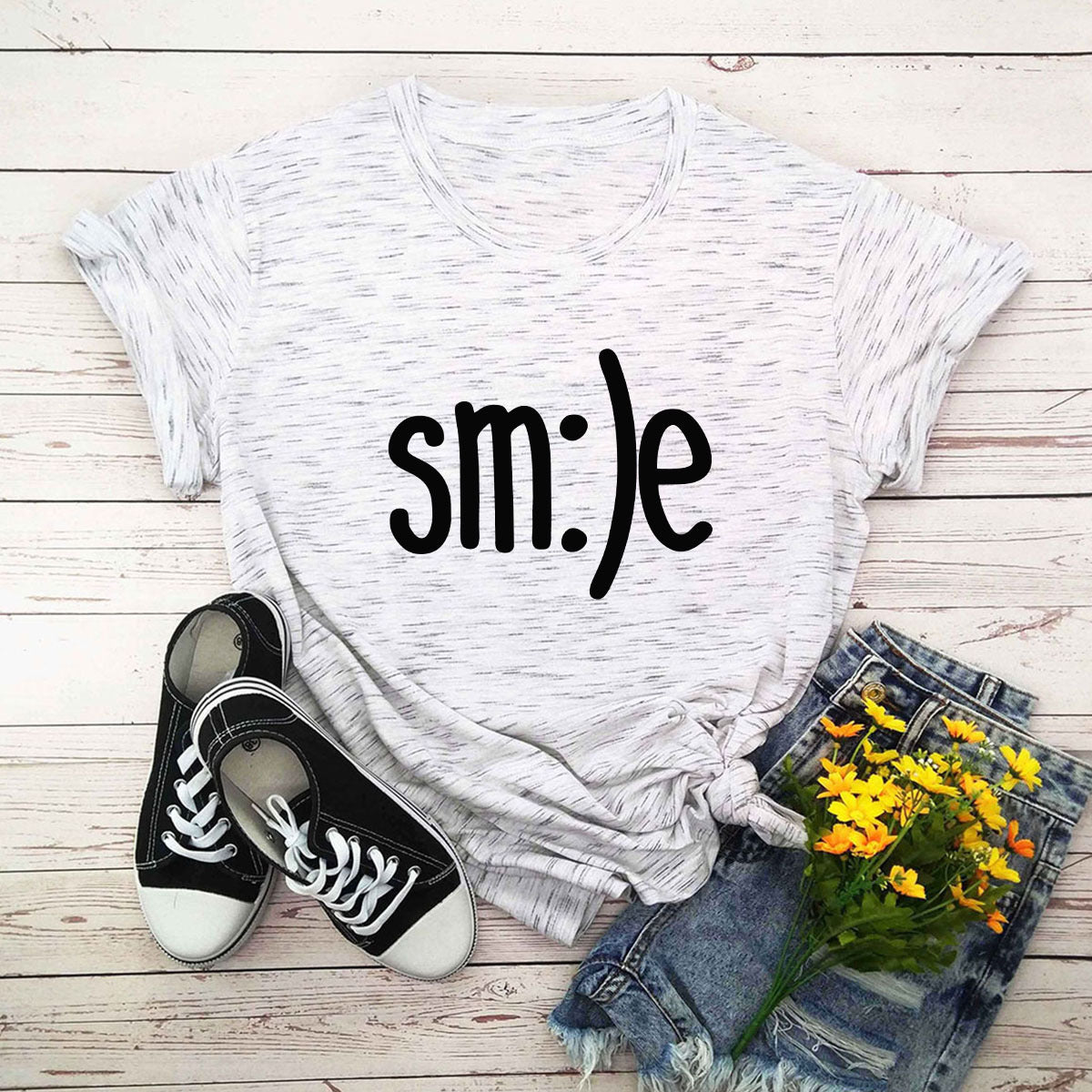 Smile Letter Tee